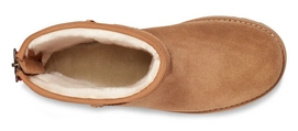UGG Women Classic Short Logo Zip Chestnut-4