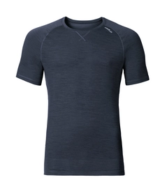 Ondershirt Odlo Mens Crew Neck Revolution Light Navy