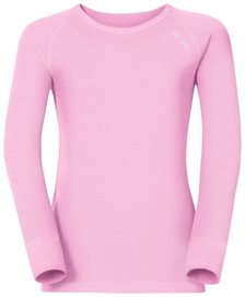 Ondershirt Odlo L/S Crew Neck Warm Kids Winterrose