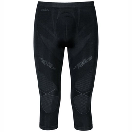 Pantalon Odlo Mens 3/4 Evolution Warm Muscle Force Black-XXL