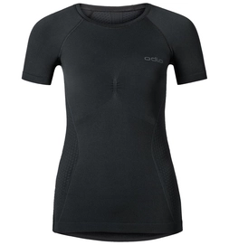 Ondershirt Odlo Womens Crew Neck Evolution Warm Black