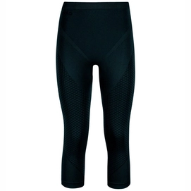 Leggings Odlo Women 3/4 Evolution Warm Black Graphite Grey-XS