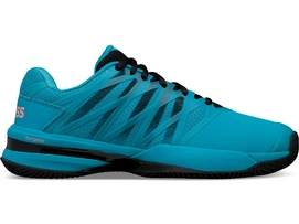 Chaussure de Tennis K-Swiss Men Ultrashot 2 HB Algiers Blue Black Soft Neon Orange