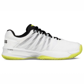 Tennis Shoes K Swiss Men Ultrashot 2 HB White Black Neon Yellow
