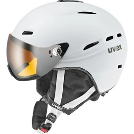 Ski Helmet Uvex Hlmt 200 Visor White Matte