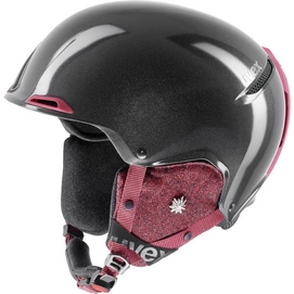 Skihelm Uvex Jakk+ Gun Metal Bordeaux