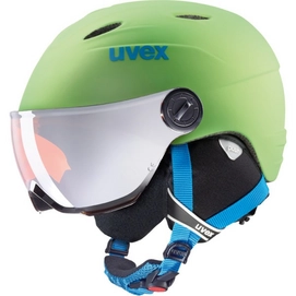Skihelm Uvex Kids Visor Pro Applegreen Mat