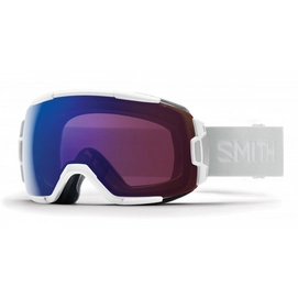 Ski Goggles Smith Vice White Vapor / ChromaPop Photochromic Red Mirror