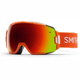 Skibril Smith Vice Orange Frame/Red Sol X Mirror Lens