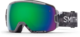 Skibril Smith Vice Cement Bleached Frame/Green Sol X Mirror Lens