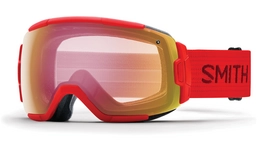 Ski Goggles Smith Vice Fire Frame Red Sensor Mirror
