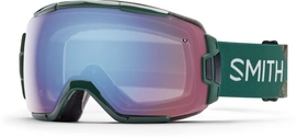 Skibril Smith Vice Green Obscura Frame/Blue Sensor Mirror Lens