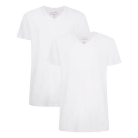 T-Shirt Bamboo Basics Men Velo Optical White (2-Delig)-S