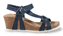Sandaal Panama Jack Violetta Snake B2 Napa Marino Navy