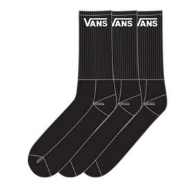 Socken Vans Crew Men Black (3er-Set)-Schuhgröße 42 - 47