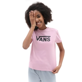 T-Shirt Vans Girls Flying V Crew Lilas