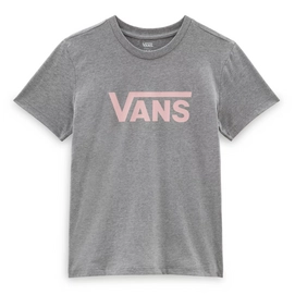 T-Shirt Vans Femme Drop V SS Crew Grey Heather