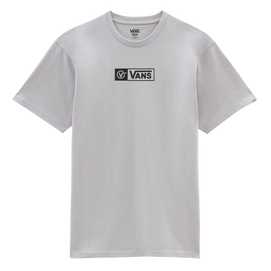 T-Shirt Vans Mens Circle Tab Tee Silver