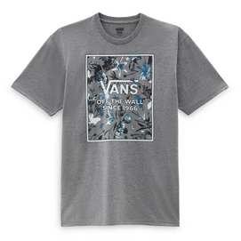 T-Shirt Vans Mens Night Garden Box Grey Heather