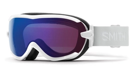 Masque de ski Smith Virtue White Vapor / ChromaPop Photochromic Rose Flash