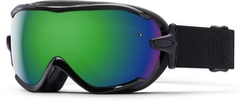 Skibril Smith Virtue Black Lux Frame/Green Sol X Mirror Lens