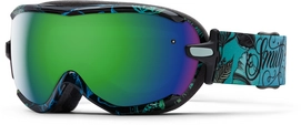 Skibril Smith Virtue Mrs. Eaves Frame/Green Sol X Mirror Lens