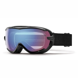 Skibril Smith Virtue Black Eclipse Frame Blue Sensor Mirror