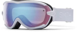 Skibril Smith Virtue White GBF Frame/Blue Sensor Mirror Lens