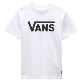 T-Shirt Vans By Vans Classic White Black Kinder-6