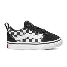 Sneakers Vans Toddler Ward Slip-On Checkered Black True White-Shoe size 22