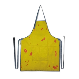 Schort Dutchdeluxes Reversible Serie Apron Dirty Blue Very Yellow