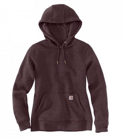 Pullover Carhartt Clarksburg Sweatshirt Damen Fudge Heather