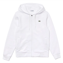 Vest Lacoste Men SH1551 Hooded Sweatshirt White White-6