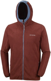 Gilet Columbia Men Tough Hiker Hooded Fleece Rusty Blue Heron