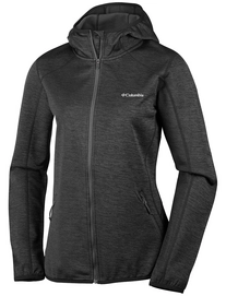 Fleecejacke Columbia Sapphire Trail Hooded Fleece Black Damen