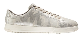 Cole Haan Women GrandPro Tennis Dove Argento Metal Camo