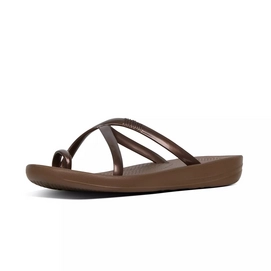 Zehentrenner FitFlop Iqushion™ Wave Pearlised Bronze Damen
