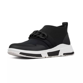 Sneaker FitFlop Heda Chain Slip-On Sneakers Black-Schuhgröße 37