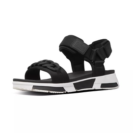 FitFlop Heda Chain Back-Strap Sandals Black