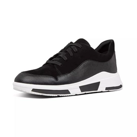 FitFlop Freya™ Sneakers Suede Black-Schoenmaat 38