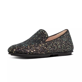Slipper FitFlop Lena Glitter Loafers All Black