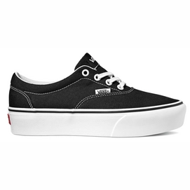 Sneaker Vans Ward Platform Canvas Black White Damen-Schuhgröße 39