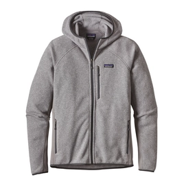 Fleece Patagonia Mens Performance Better Sweater Hoody Feather Grey