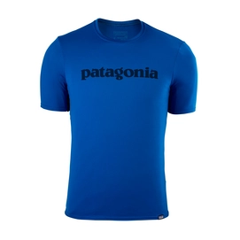 T-shirt Patagonia Men's Cap Daily Graphic Text Logo Viking Blue