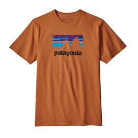 T-shirt Patagonia Men's Shop Sticker Responsibili-Tee Marigold