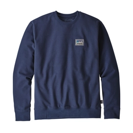 Jumper Patagonia Men's Shop Sticker Patch Uprisal Crew Sweatshirt Classic Navy