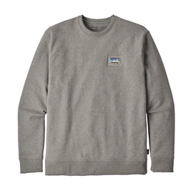 Jumper Patagonia Men's Shop Sticker Patch Uprisal Crew Sweatshirt Gravel Heather