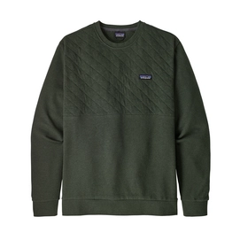 Pullover Patagonia Organic Cotton Quilt Crewneck Sweatshirt Alder Green Herren