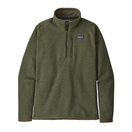 Pull Patagonia Mens Better Sweater 1/4 Zip Industrial Green 2019-S