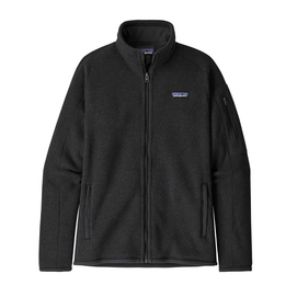 Sweatjacke Patagonia Better Sweater Jacket Black Damen-M